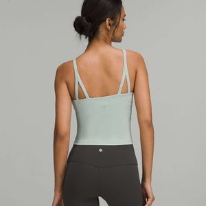 Lululemon Strappy Nulu Shelf Tank Top